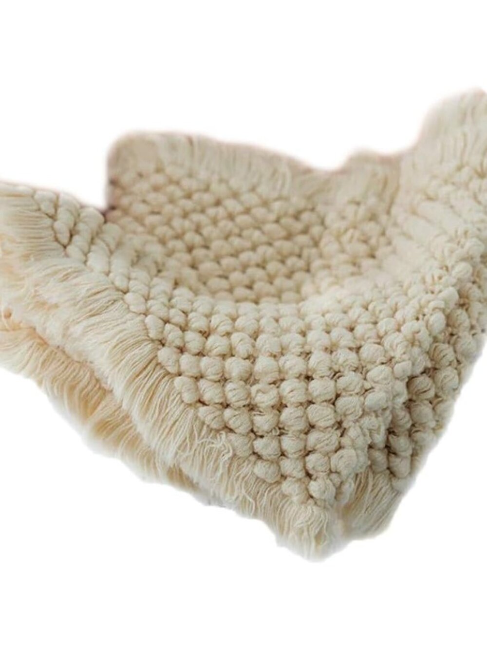 Newborn Baby Photography Props Basket Filler Blanket Beige